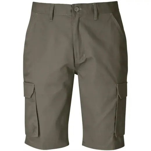 Mens Highlands Cargo Shorts Khaki Front
